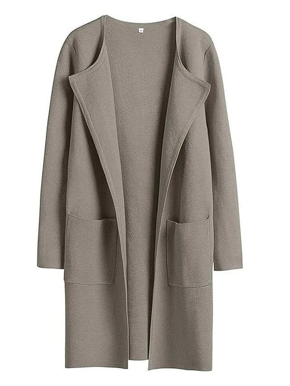 New Style Lapel Classy Coatigan (Buy 2 Free Shipping)