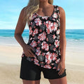 Large-size Vest Style Four-piece Swimsuit